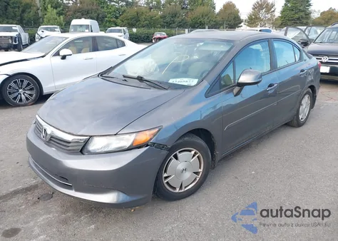 2012 Honda Civic Hf из США, поврежденный, VIN 2HGFB2F63CH549477